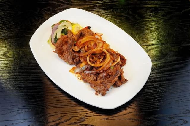 Combo 14 - Bistec Palomilla A La Parrilla / Grilled Steak.