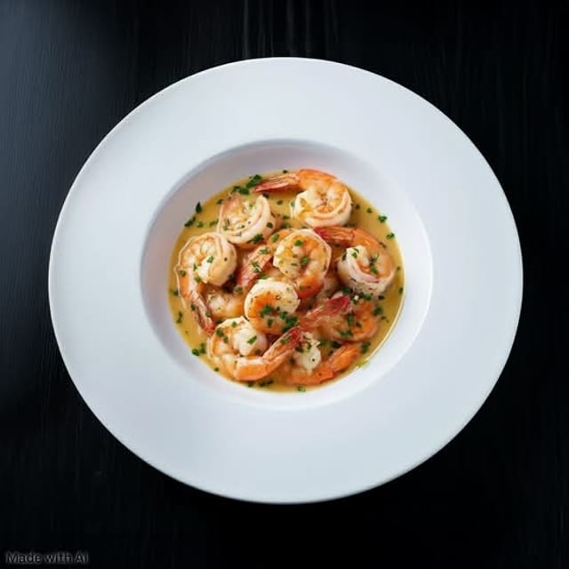 Camarones Al Ajillo / Garlic Shrimp.