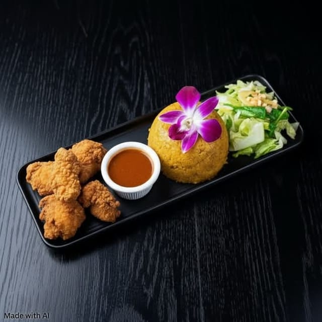 Mofongo De Pollo / Chicken.